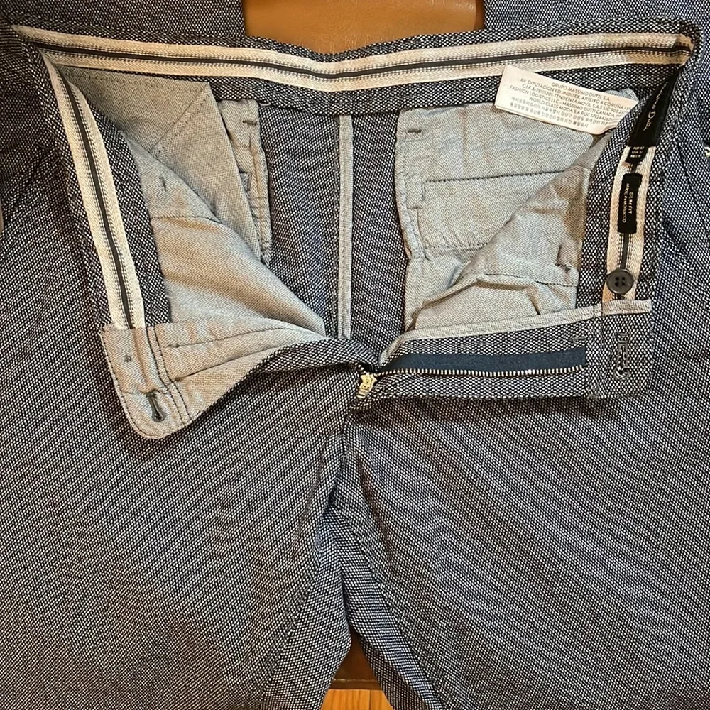 Massimo Dutti Limited Edition Slim Fit Patterned Chinos - Picture 5 of 7